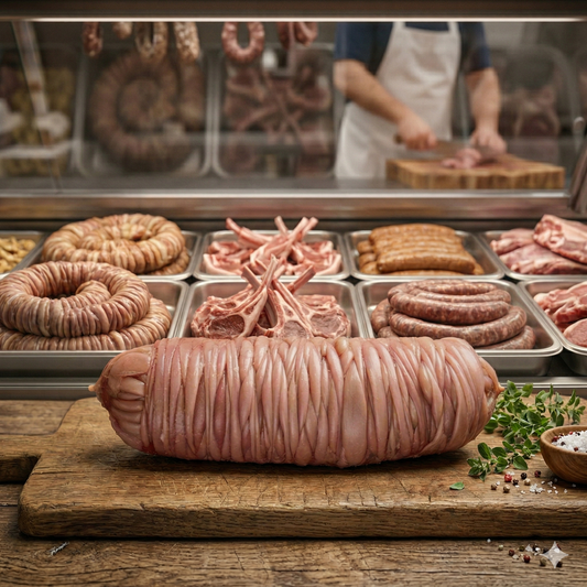 Κοκορέτσι παραδοσιακό Παραγωγής μας για ψήσιμο στον φούρνο Κτψ 2kg